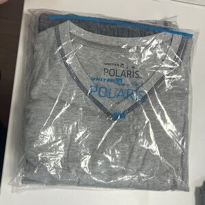 UNITED AIRLINES POLARIS FIRST CLASS BUSINESS PAJAMAS PJs small / medium